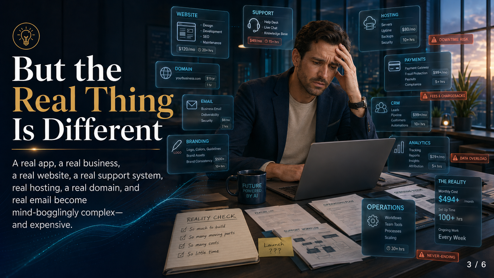 But the Real Thing Is Different